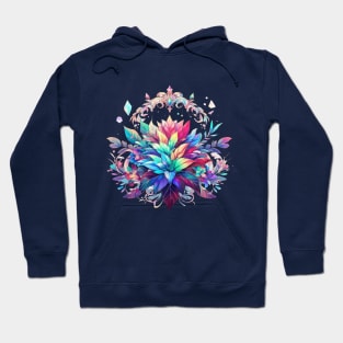 Another Flower World #4, Rainbow Cryst Hoodie